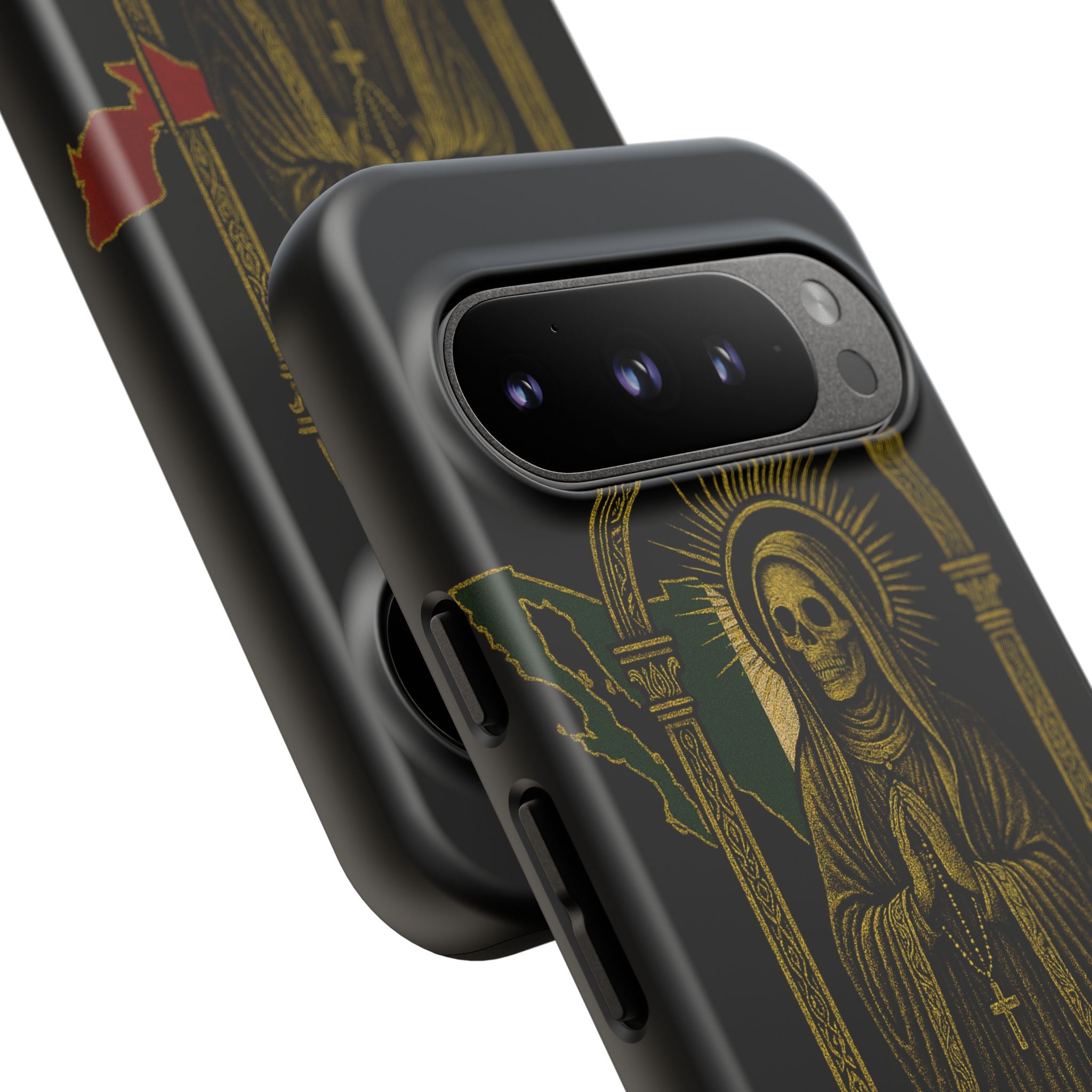 Santa Muerte Altar Protective Phone Case