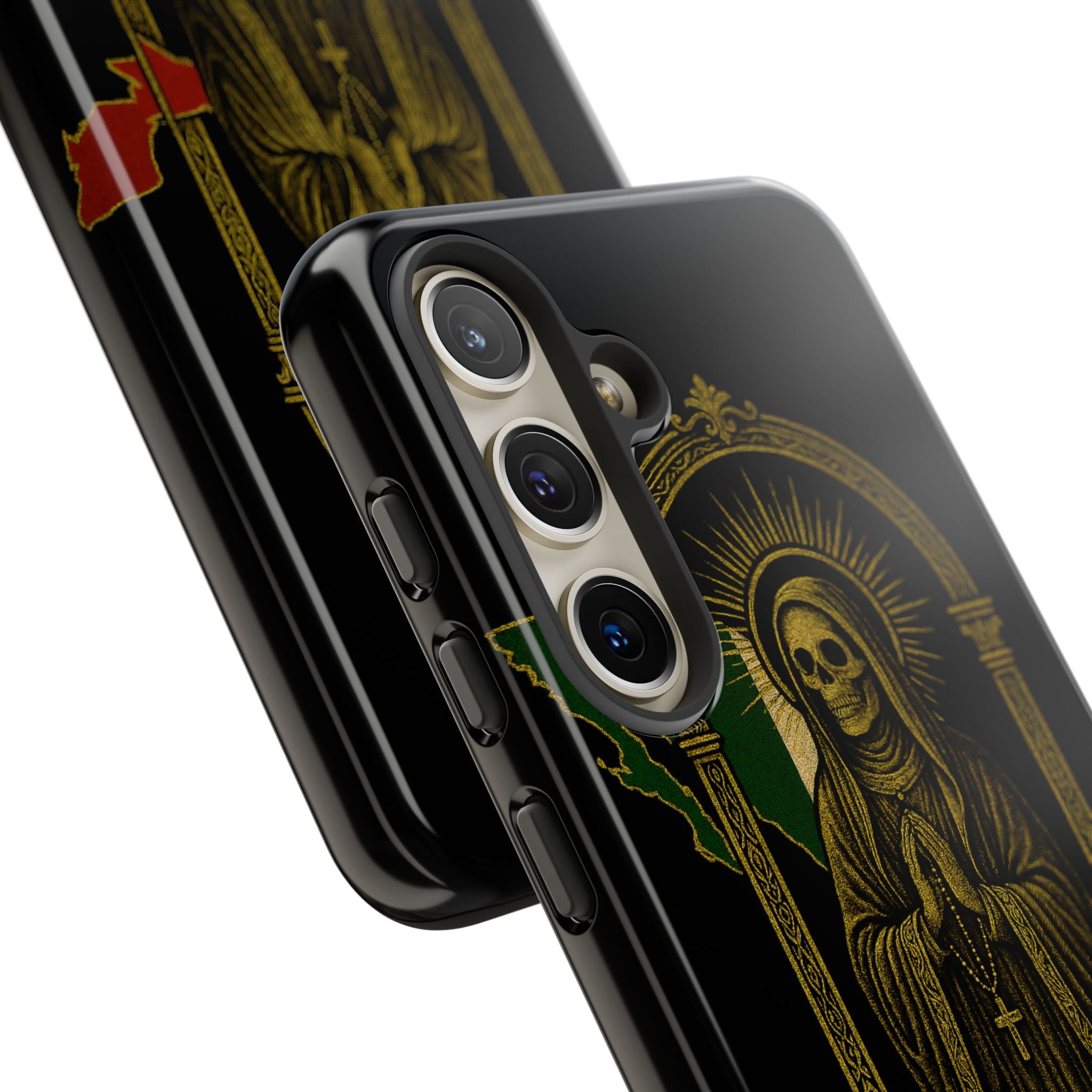 Santa Muerte Altar Protective Phone Case