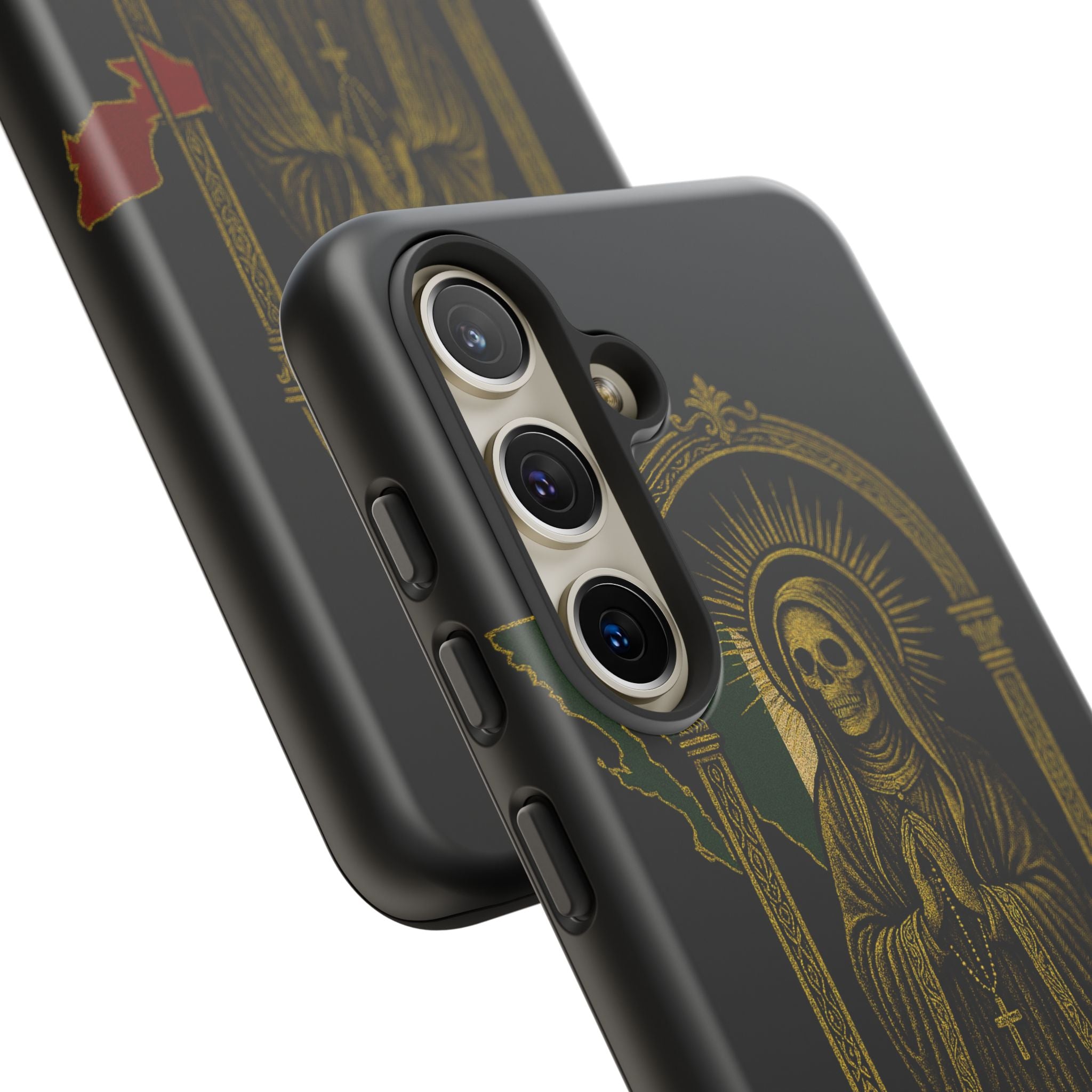 Santa Muerte Altar Protective Phone Case