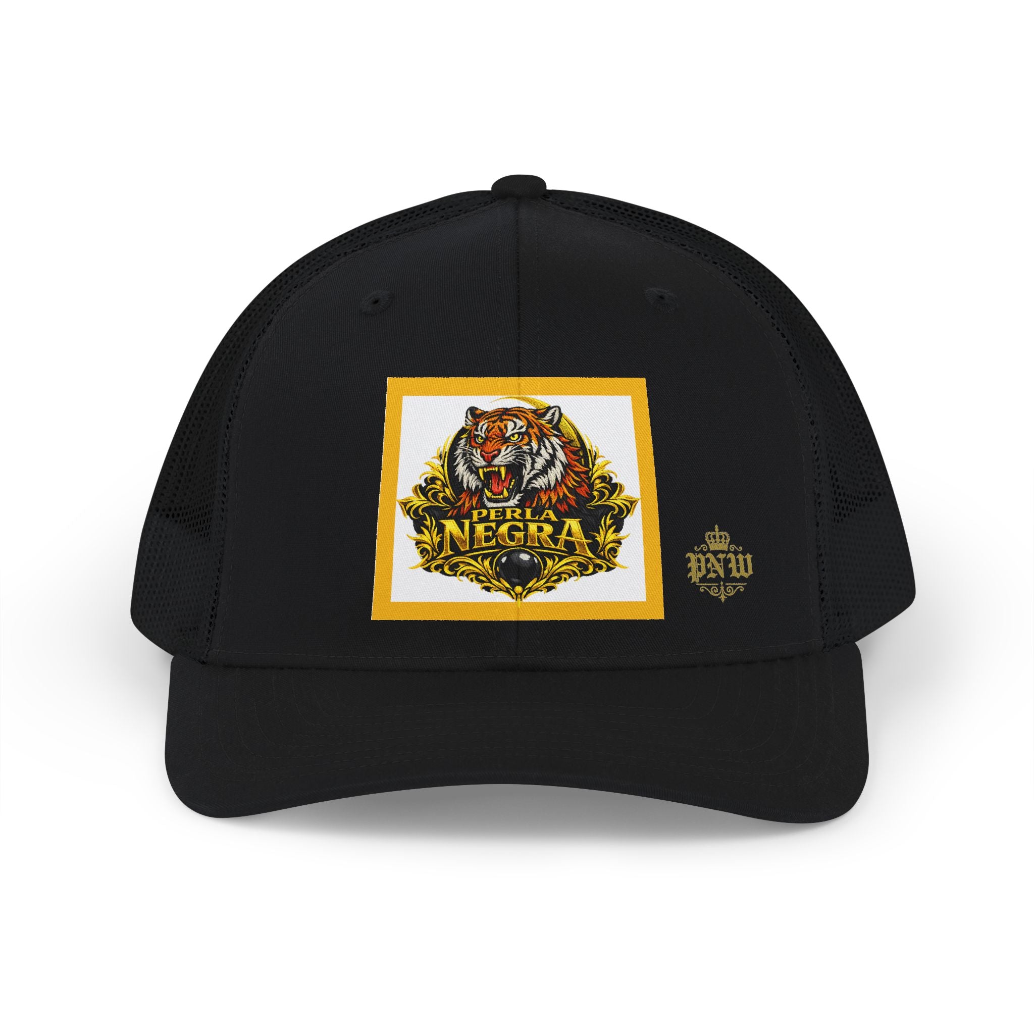Perla Negra Tiger Trucker Hat