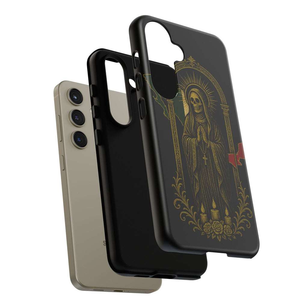 Santa Muerte Altar Protective Phone Case
