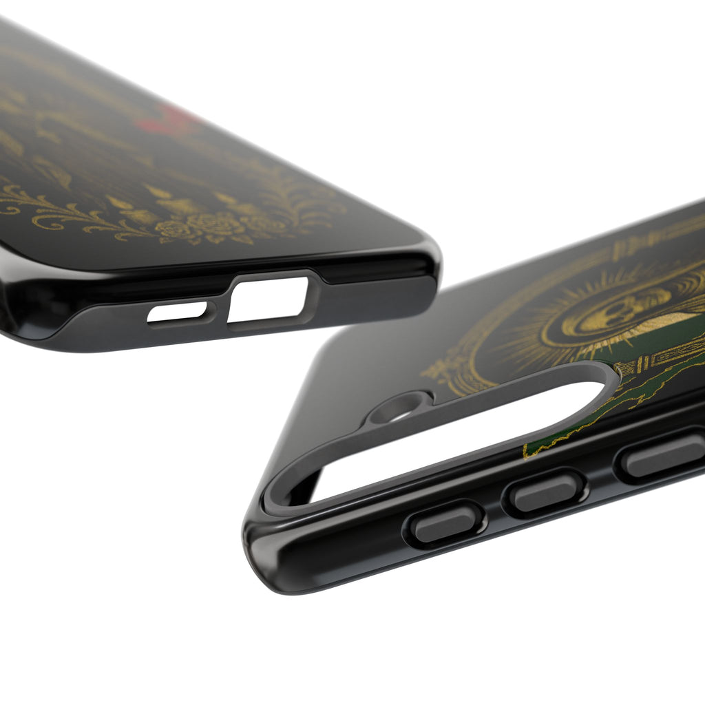 Santa Muerte Altar Protective Phone Case