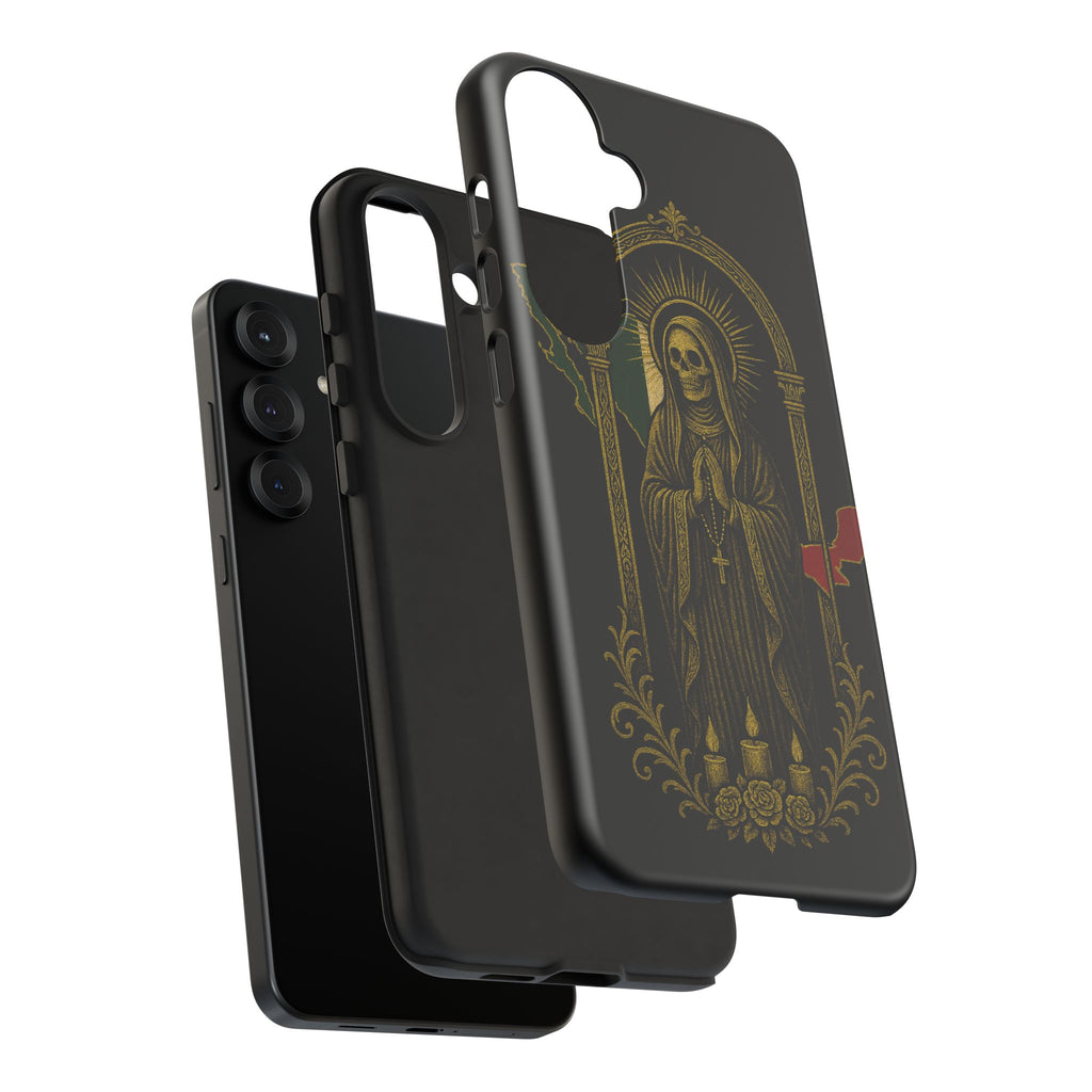 Santa Muerte Altar Protective Phone Case