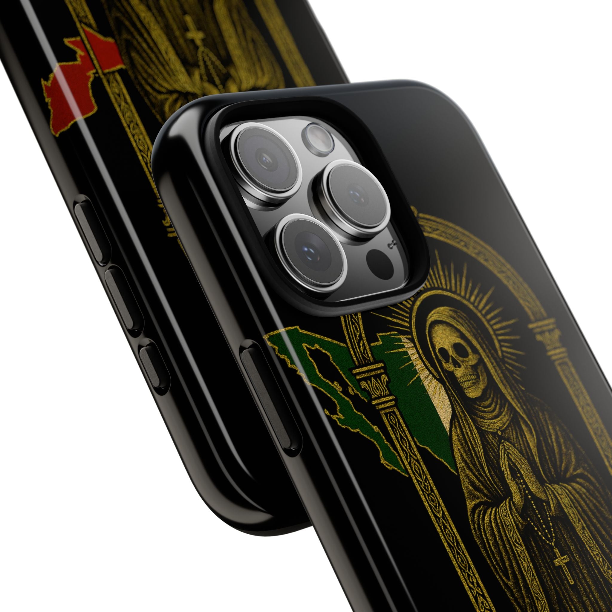 Santa Muerte Altar Protective Phone Case