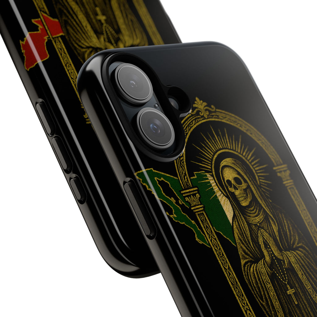 Santa Muerte Altar Protective Phone Case