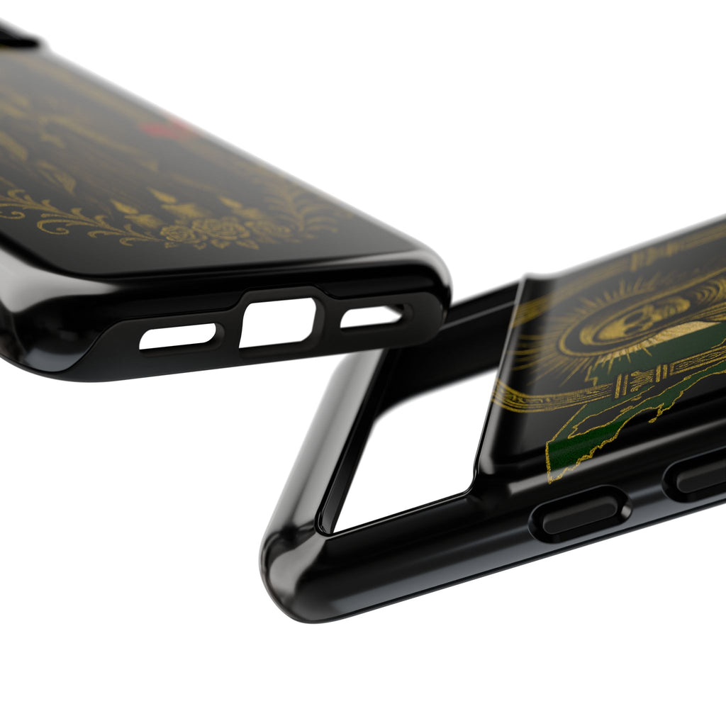 Santa Muerte Altar Protective Phone Case
