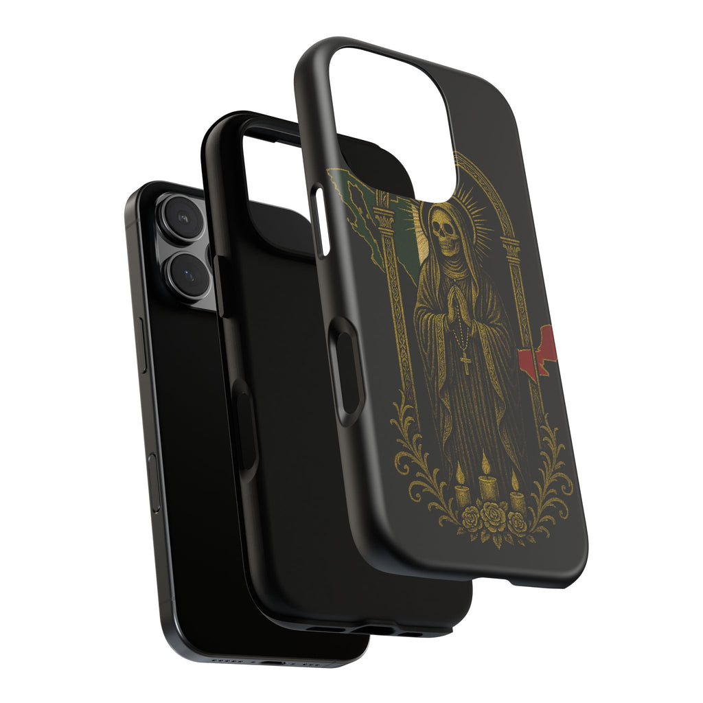 Santa Muerte Altar Protective Phone Case