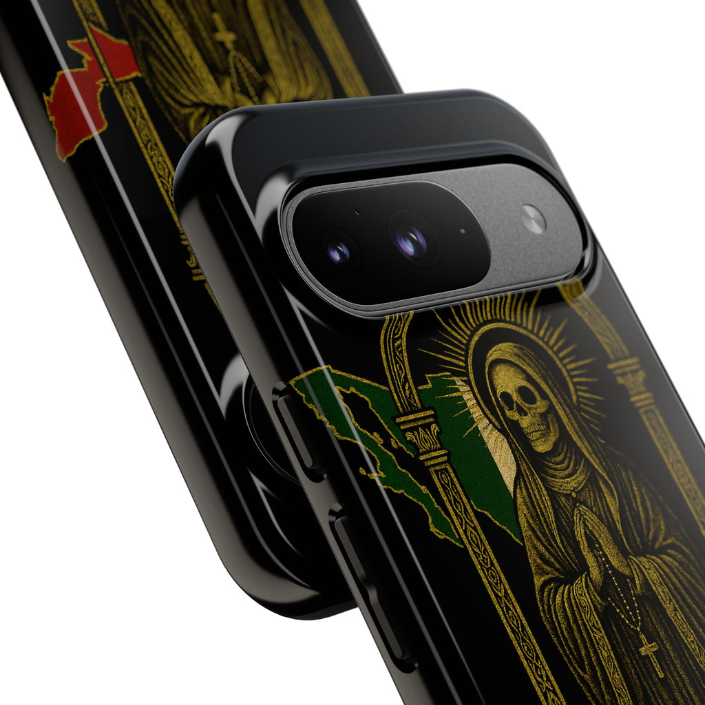 Santa Muerte Altar Protective Phone Case