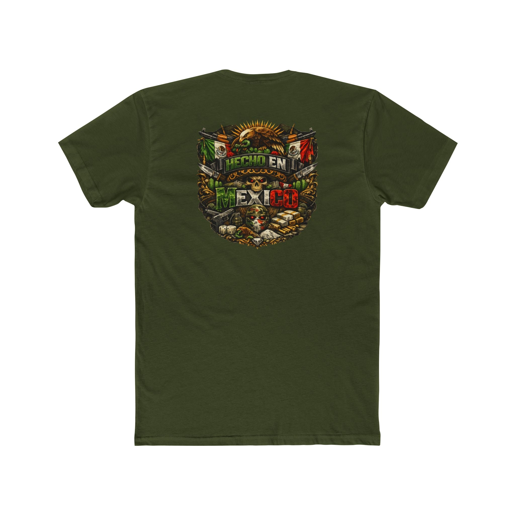 Hecho en México military Graphic Tee