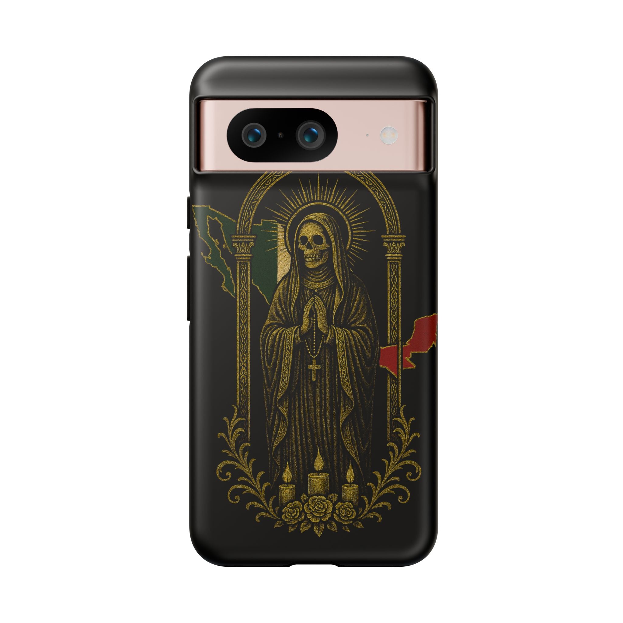 Santa Muerte Altar Protective Phone Case