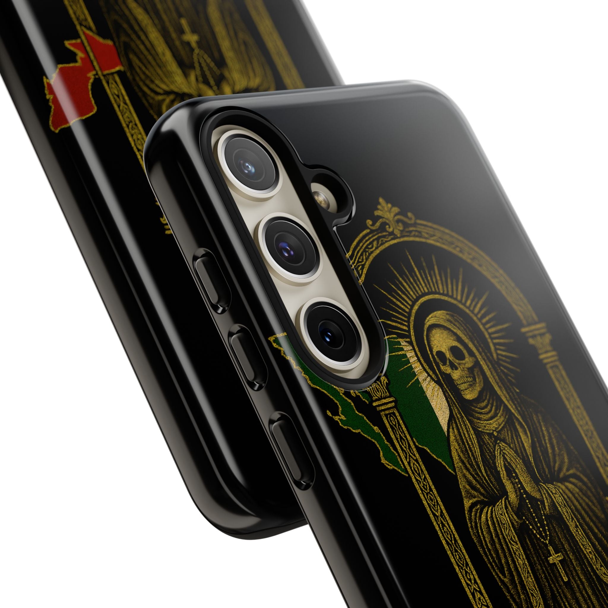 Santa Muerte Altar Protective Phone Case