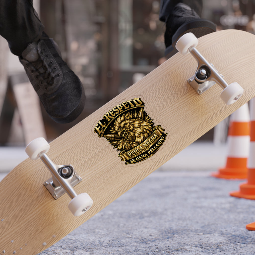 Golden Rooster Die-Cut sticker