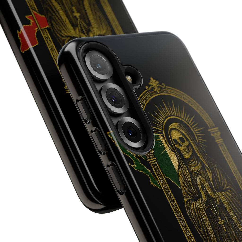 Santa Muerte Altar Protective Phone Case