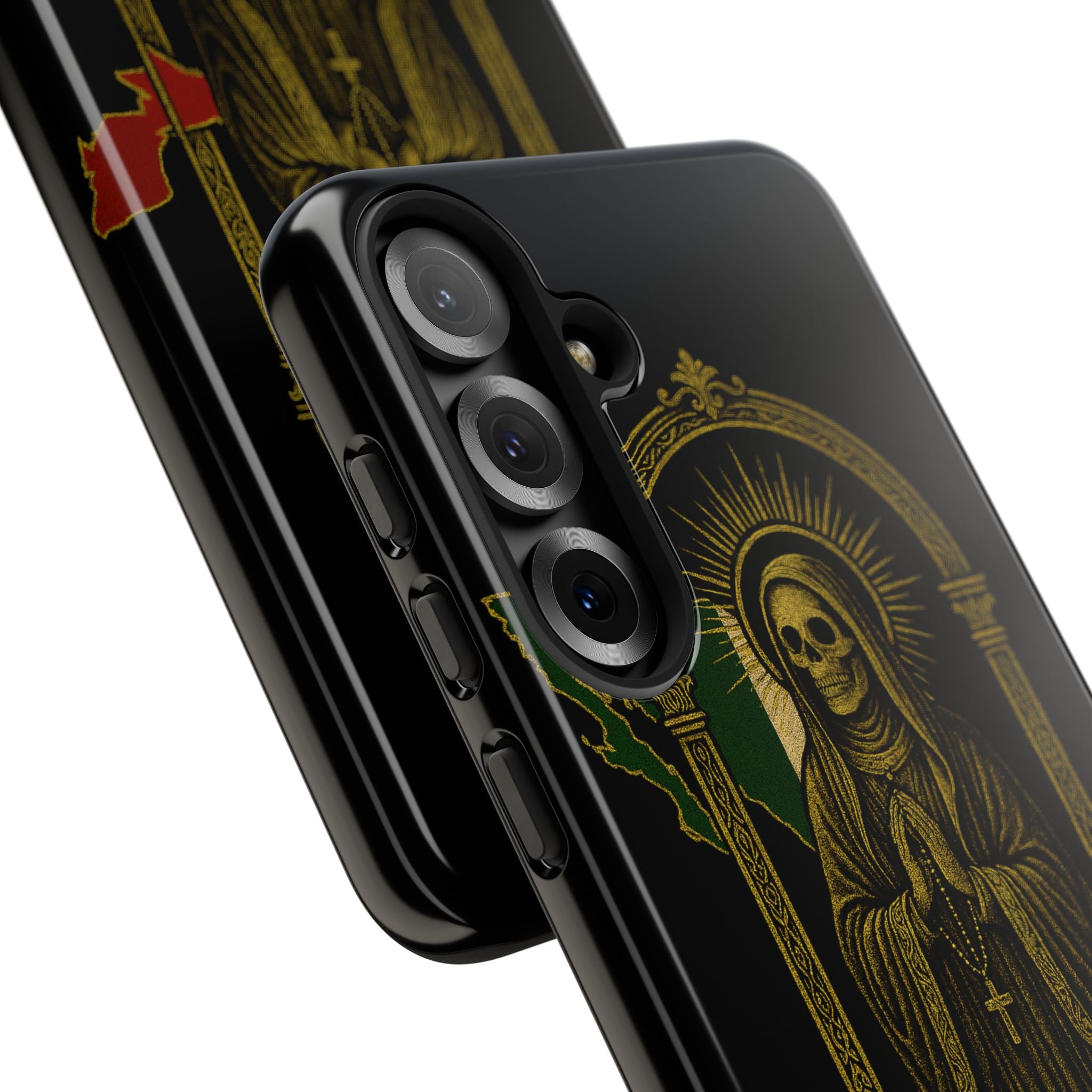 Santa Muerte Altar Protective Phone Case