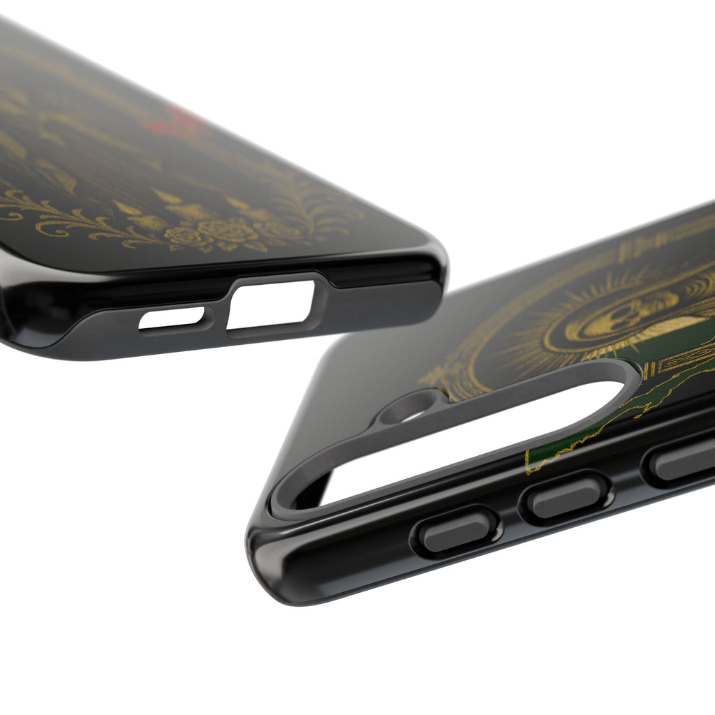 Santa Muerte Altar Protective Phone Case