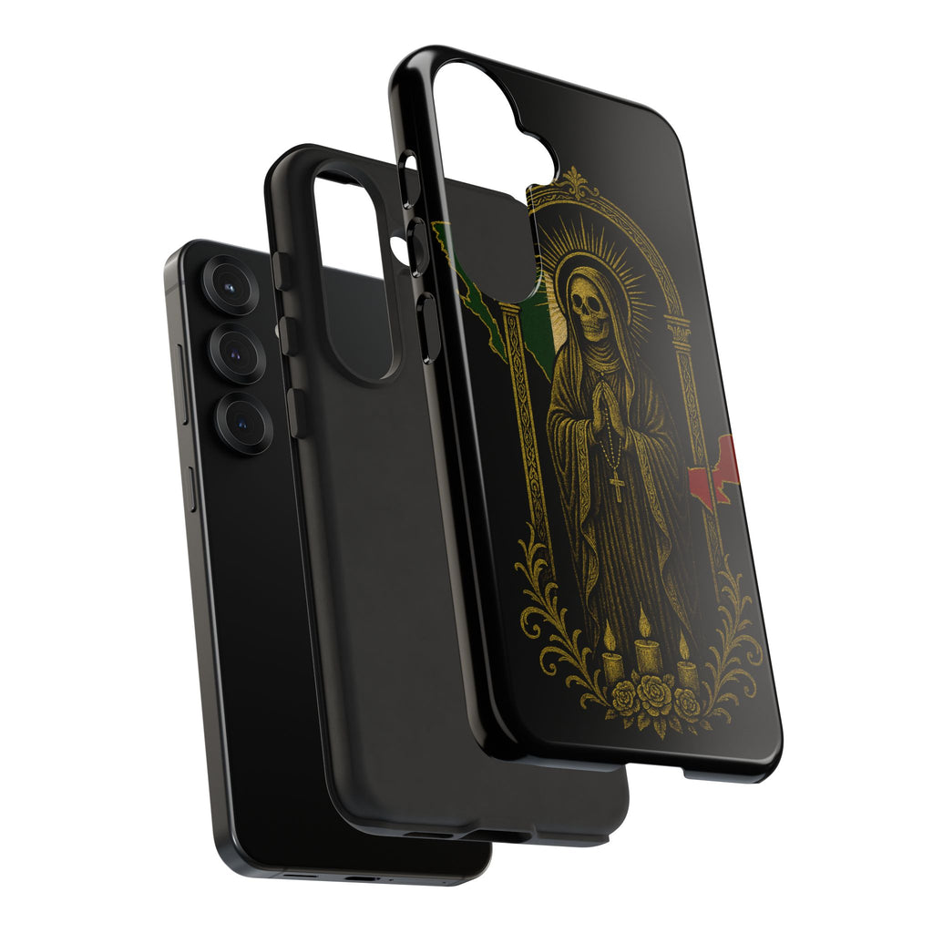 Santa Muerte Altar Protective Phone Case