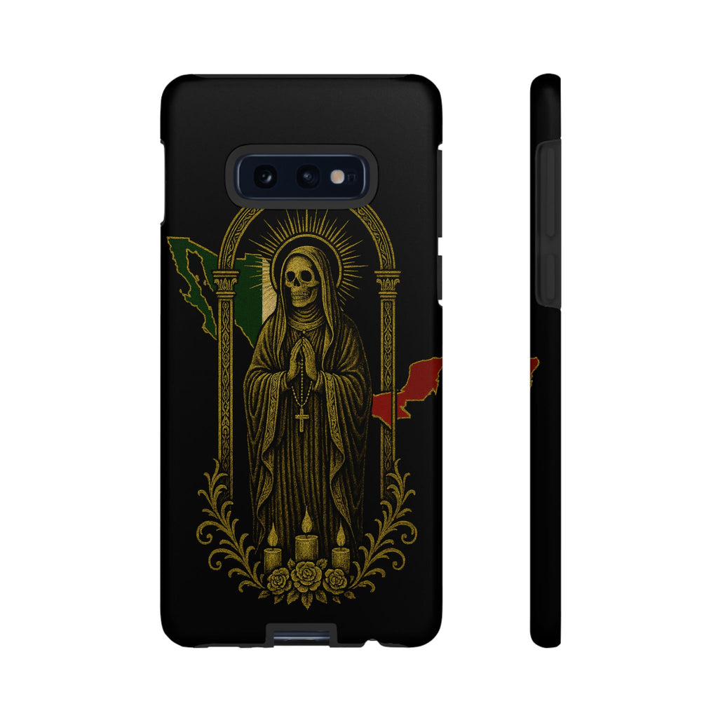 Santa Muerte Altar Protective Phone Case