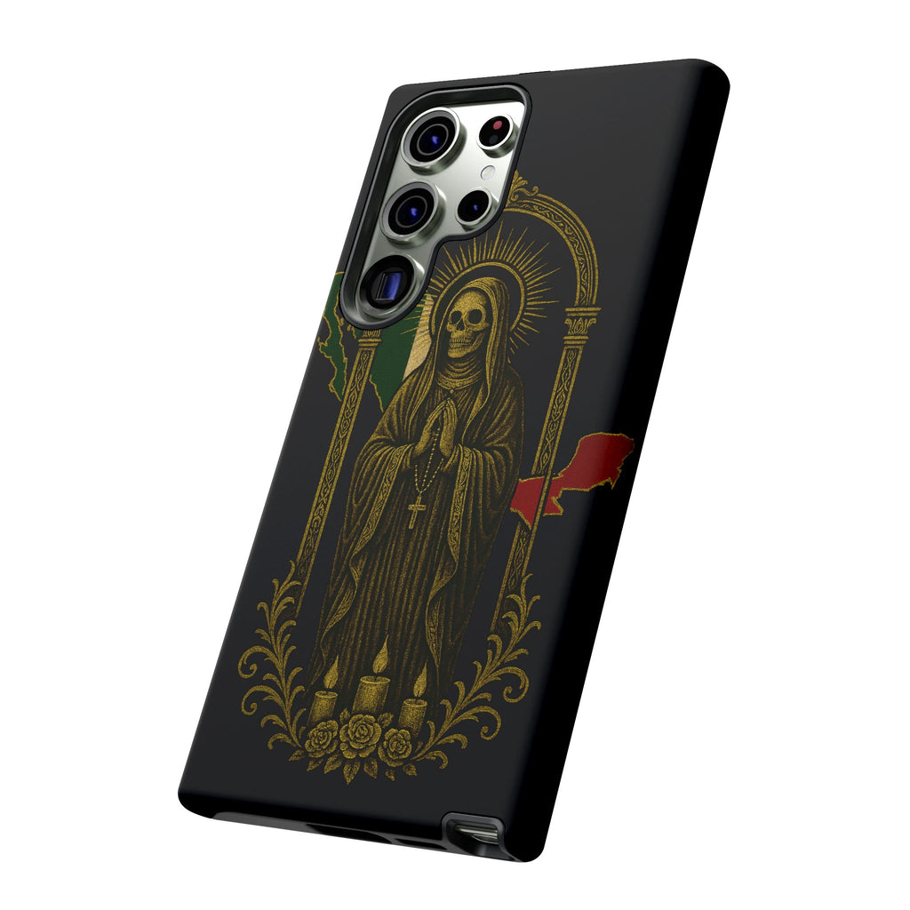 Santa Muerte Altar Protective Phone Case