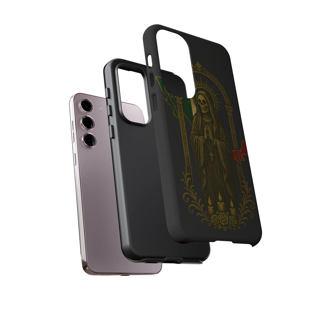 Santa Muerte Altar Protective Phone Case