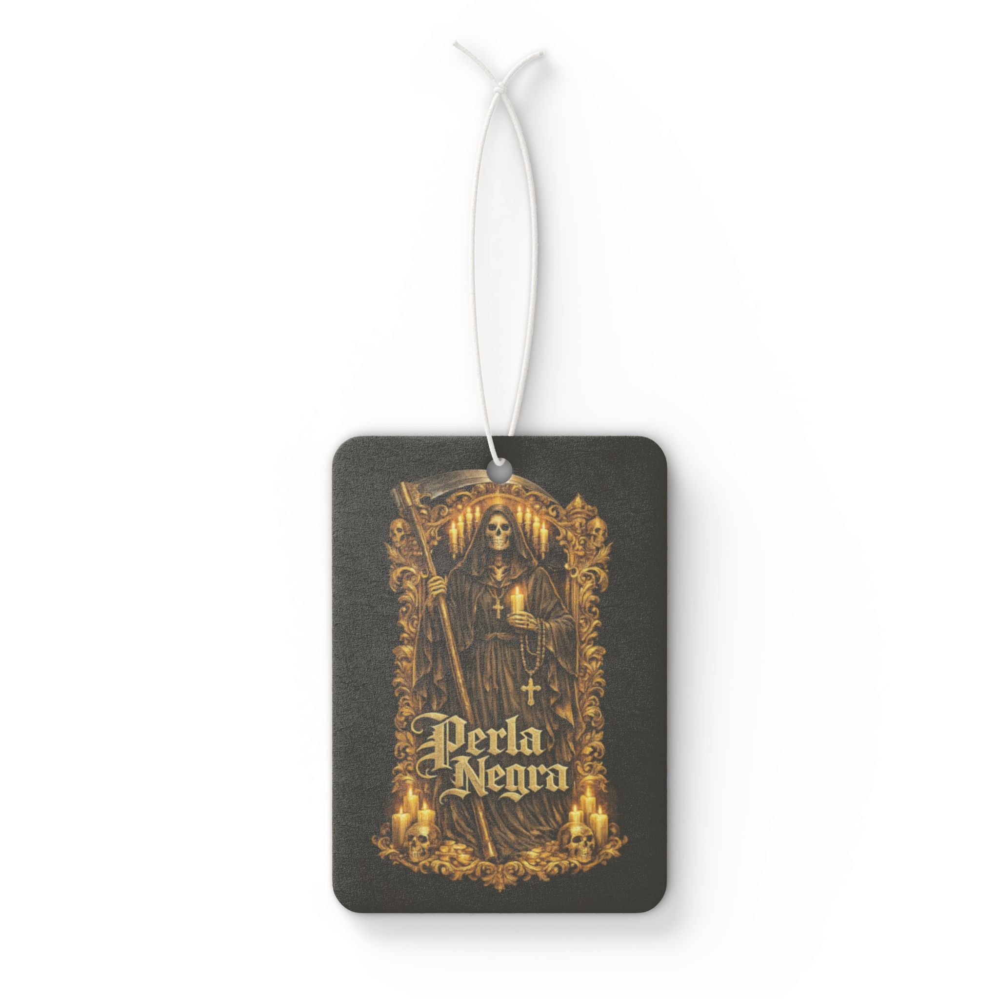 Santa muerte air freshener