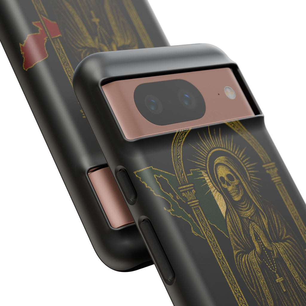 Santa Muerte Altar Protective Phone Case