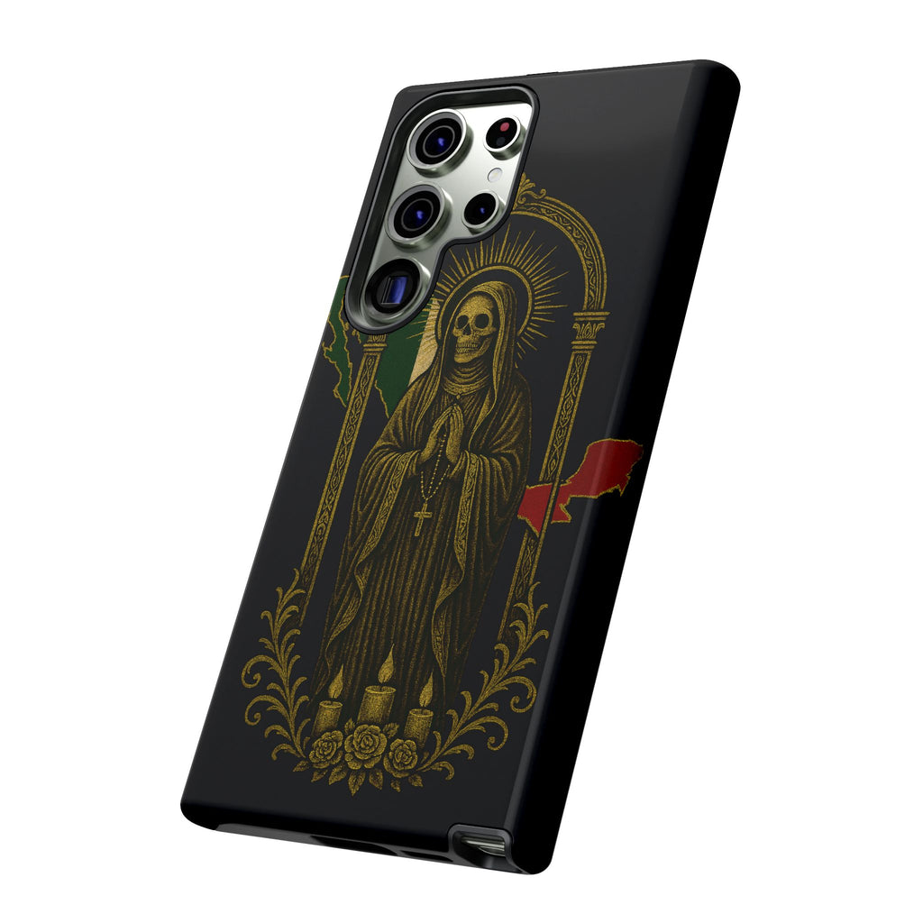 Santa Muerte Altar Protective Phone Case