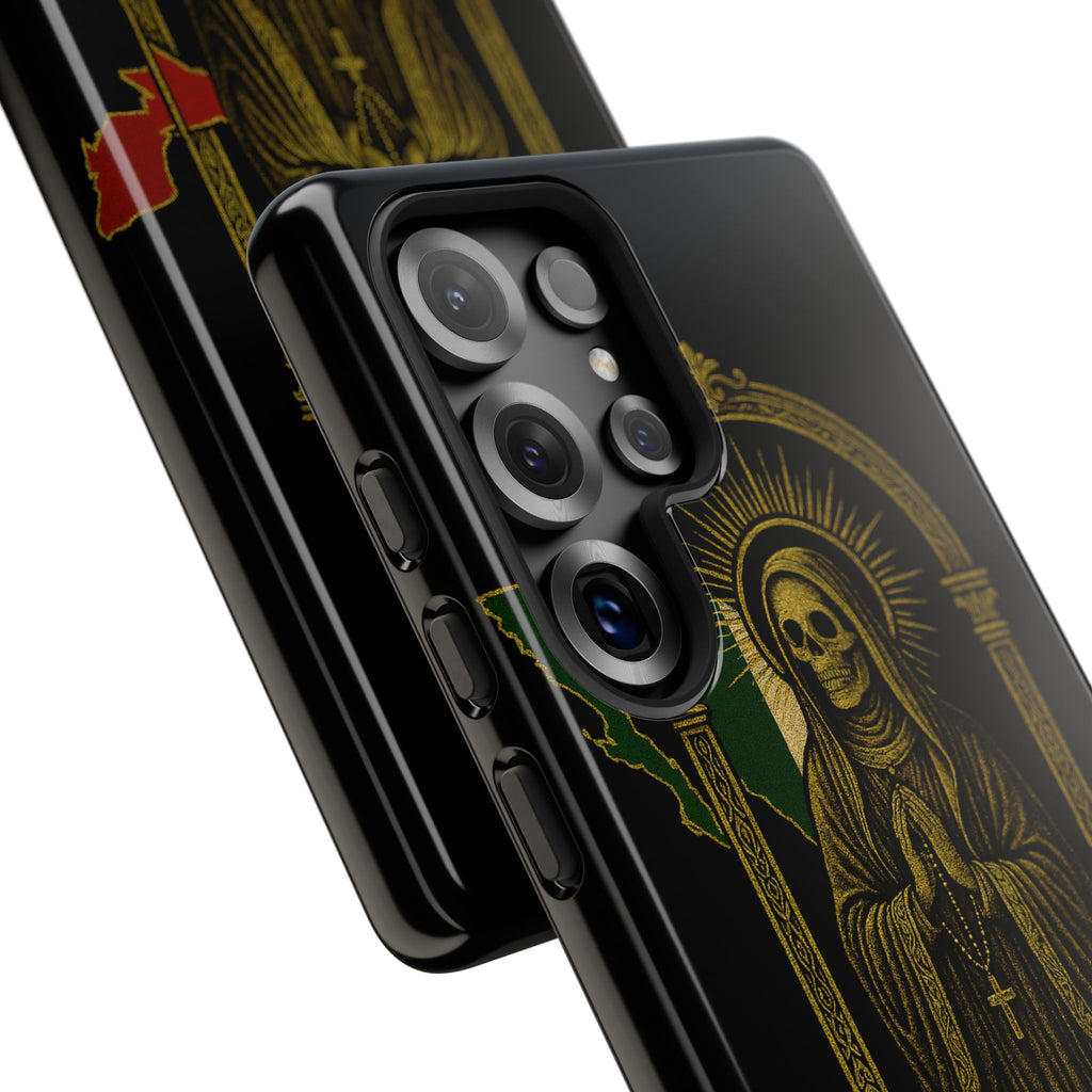Santa Muerte Altar Protective Phone Case