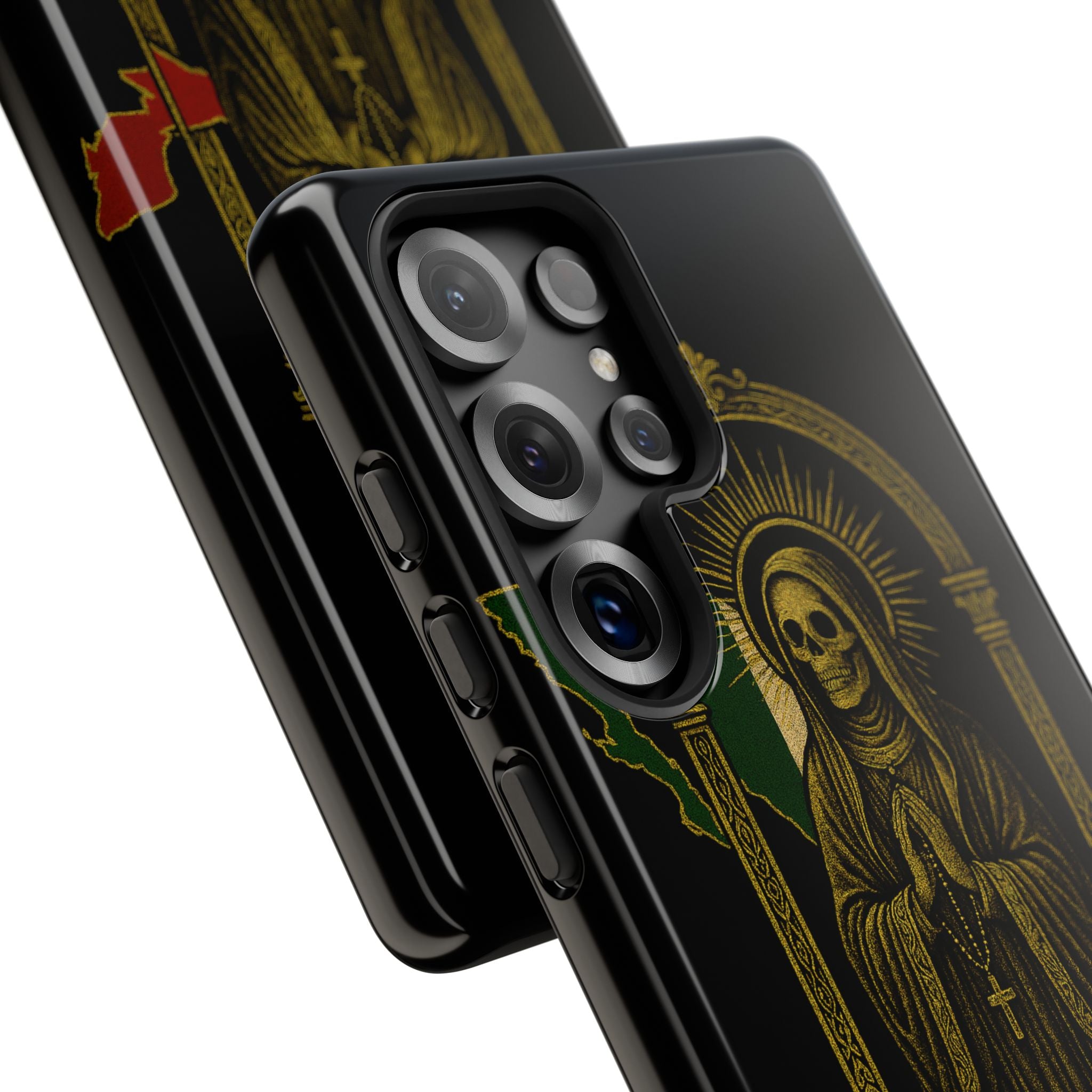 Santa Muerte Altar Protective Phone Case