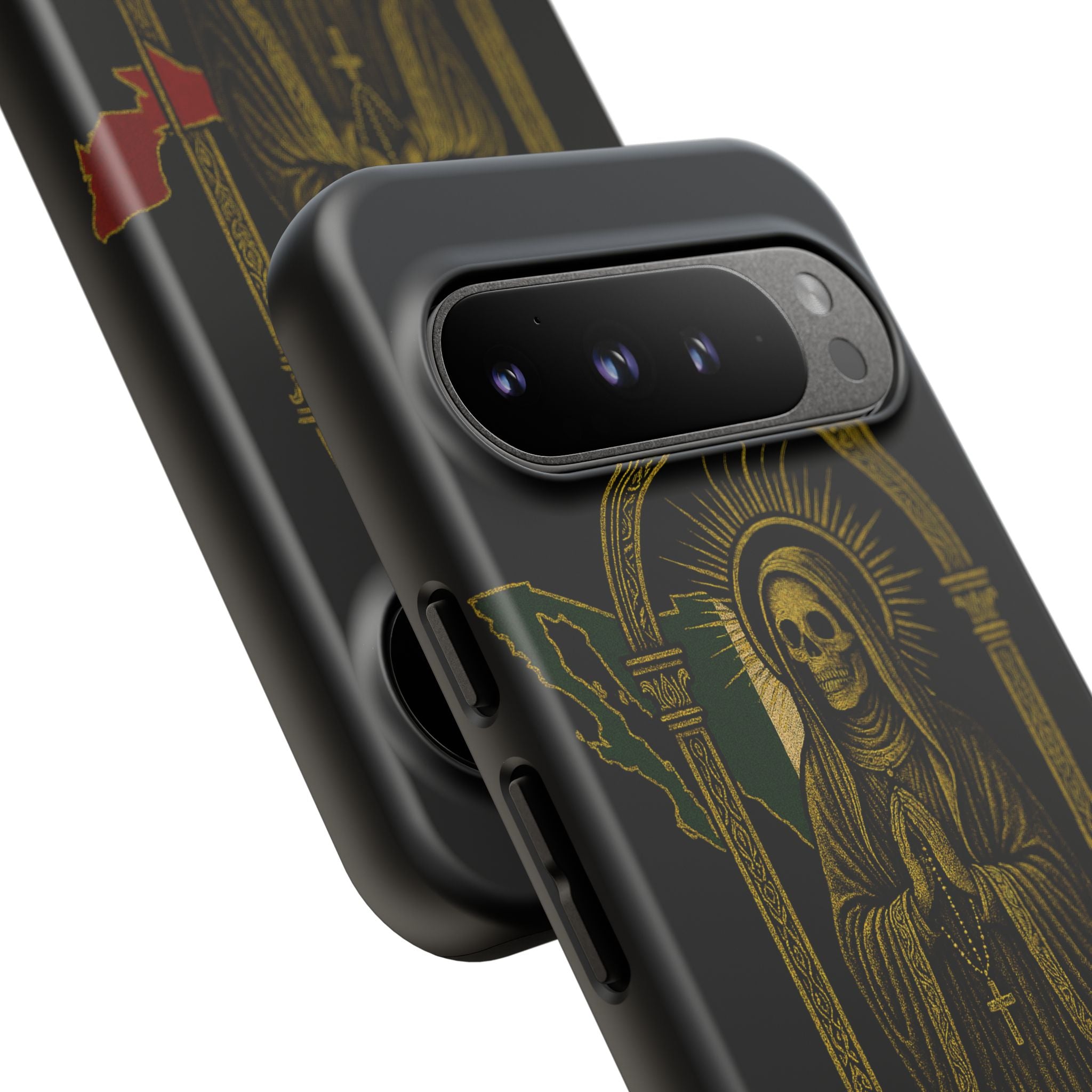 Santa Muerte Altar Protective Phone Case