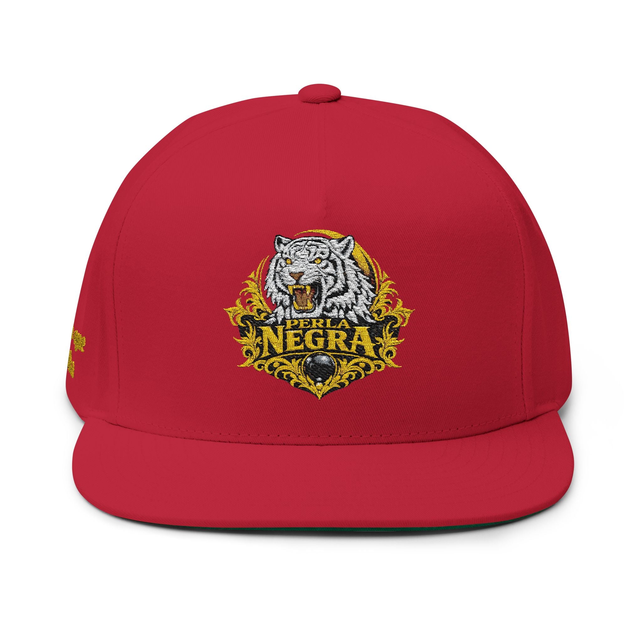 Perla Negra white tiger snapback