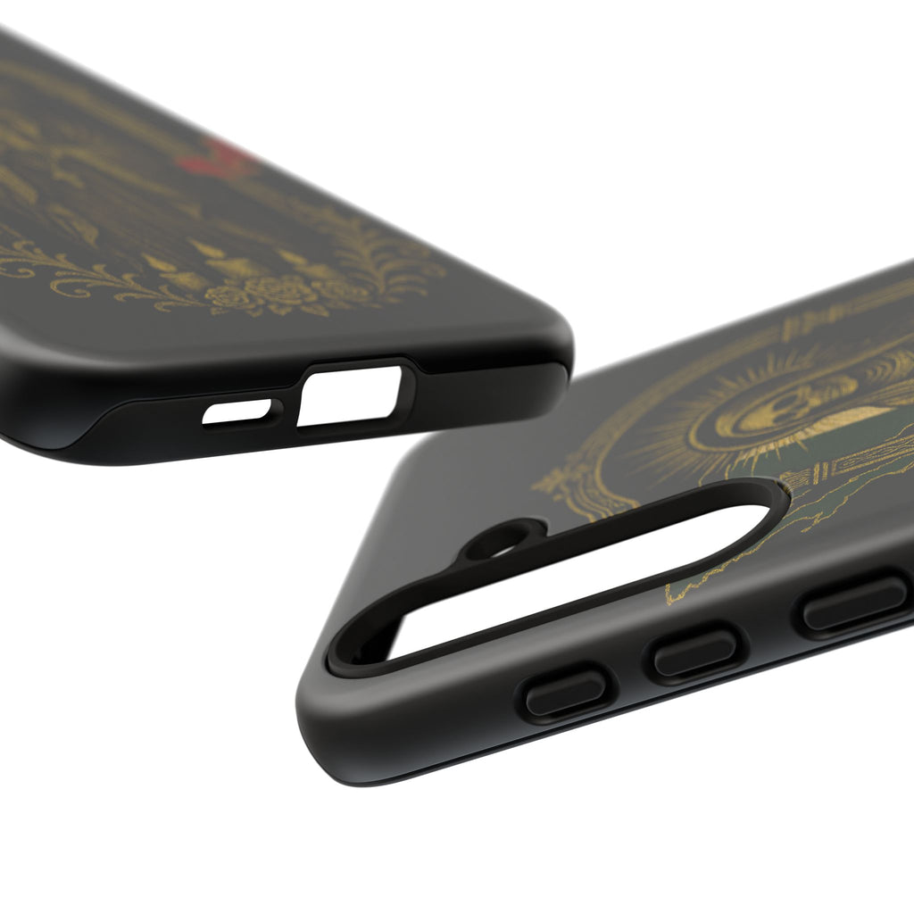 Santa Muerte Altar Protective Phone Case