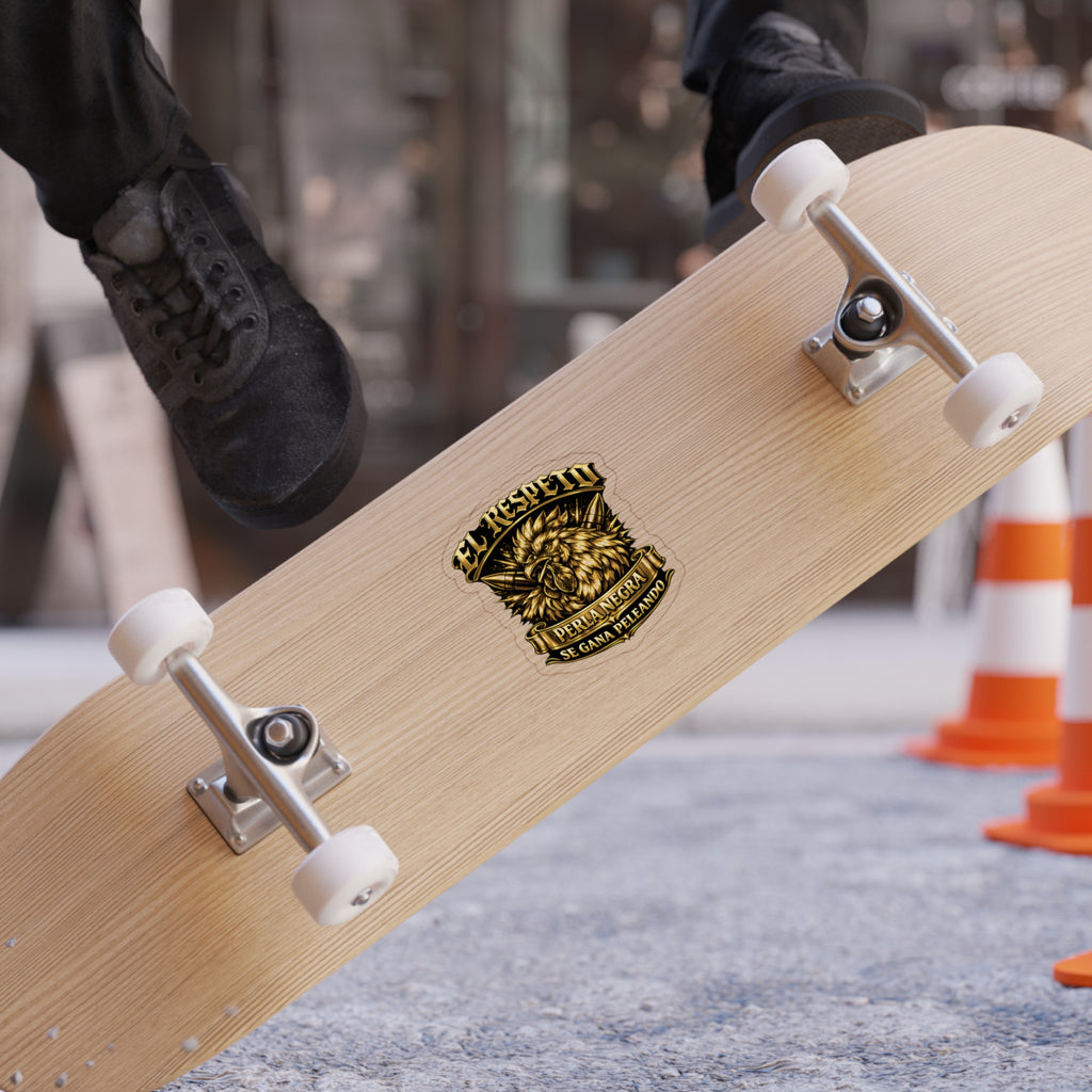 Golden Rooster Die-Cut sticker