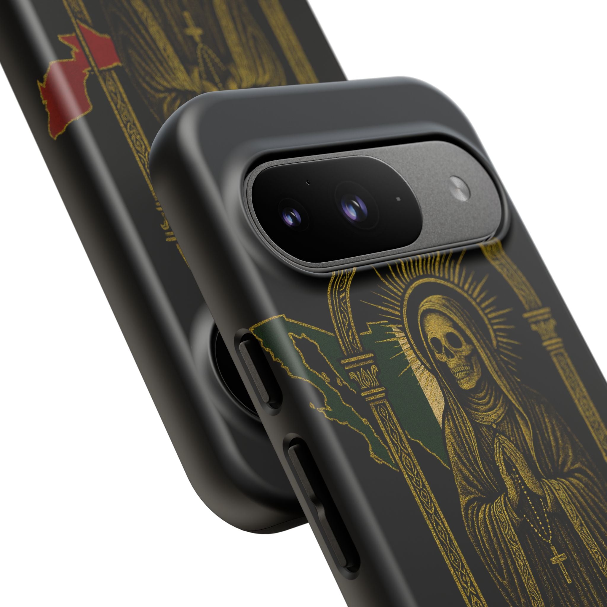 Santa Muerte Altar Protective Phone Case