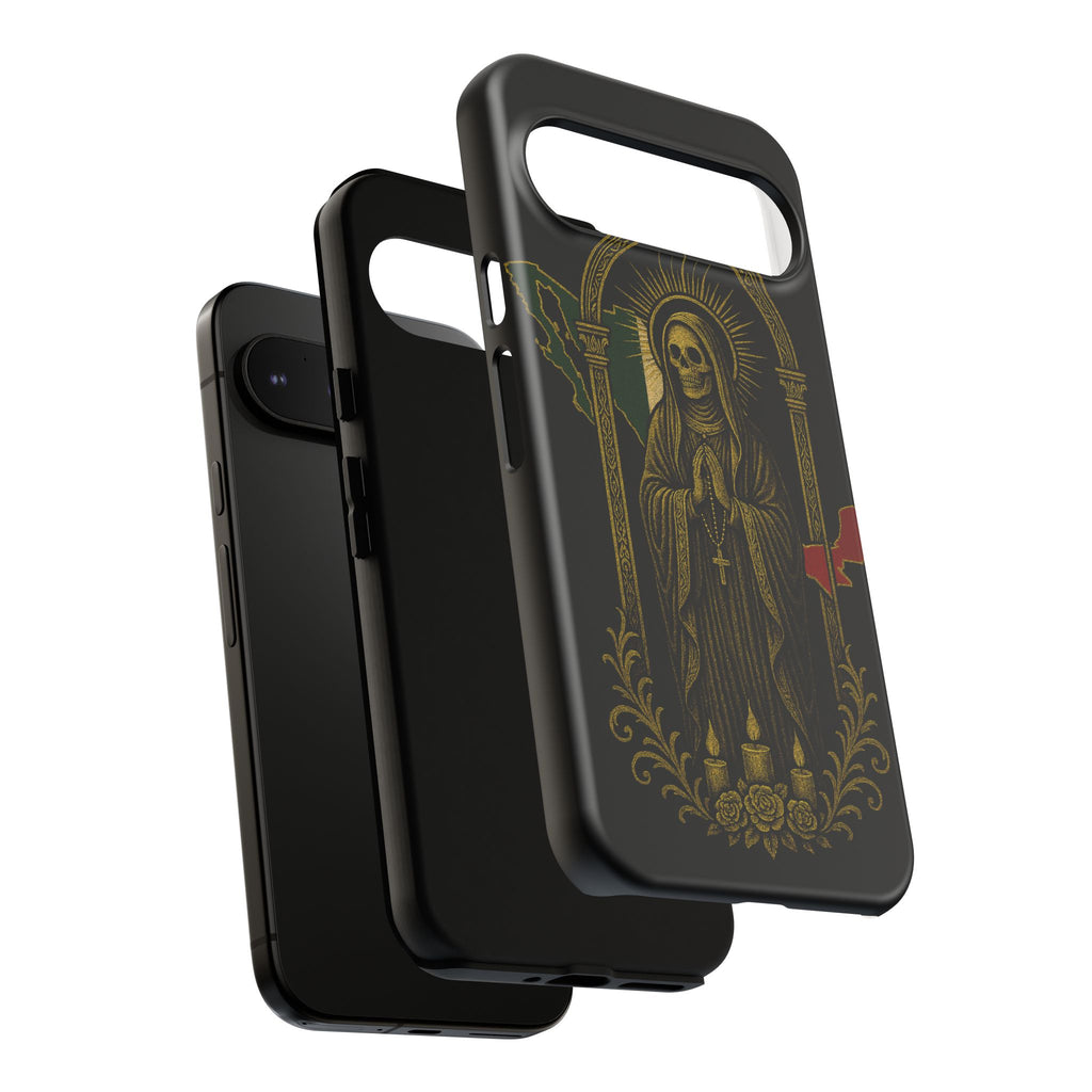 Santa Muerte Altar Protective Phone Case