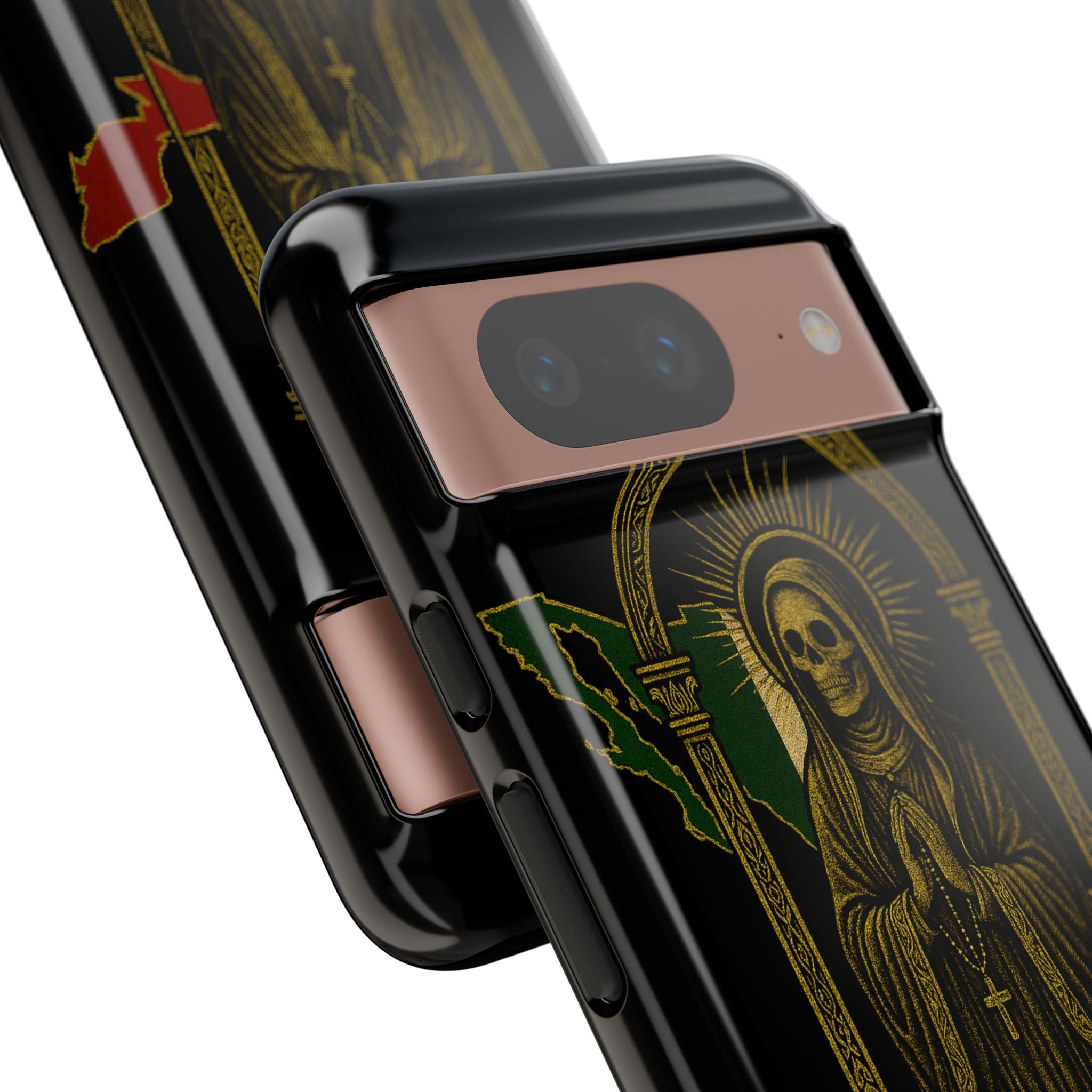 Santa Muerte Altar Protective Phone Case