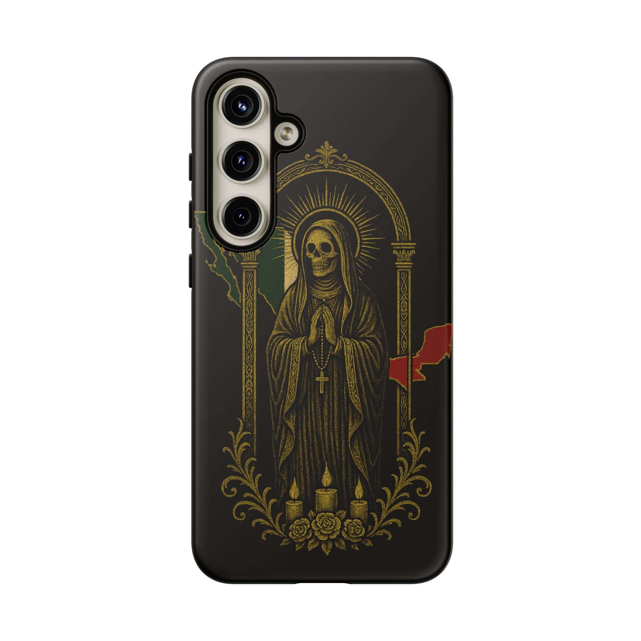 Santa Muerte Altar Protective Phone Case