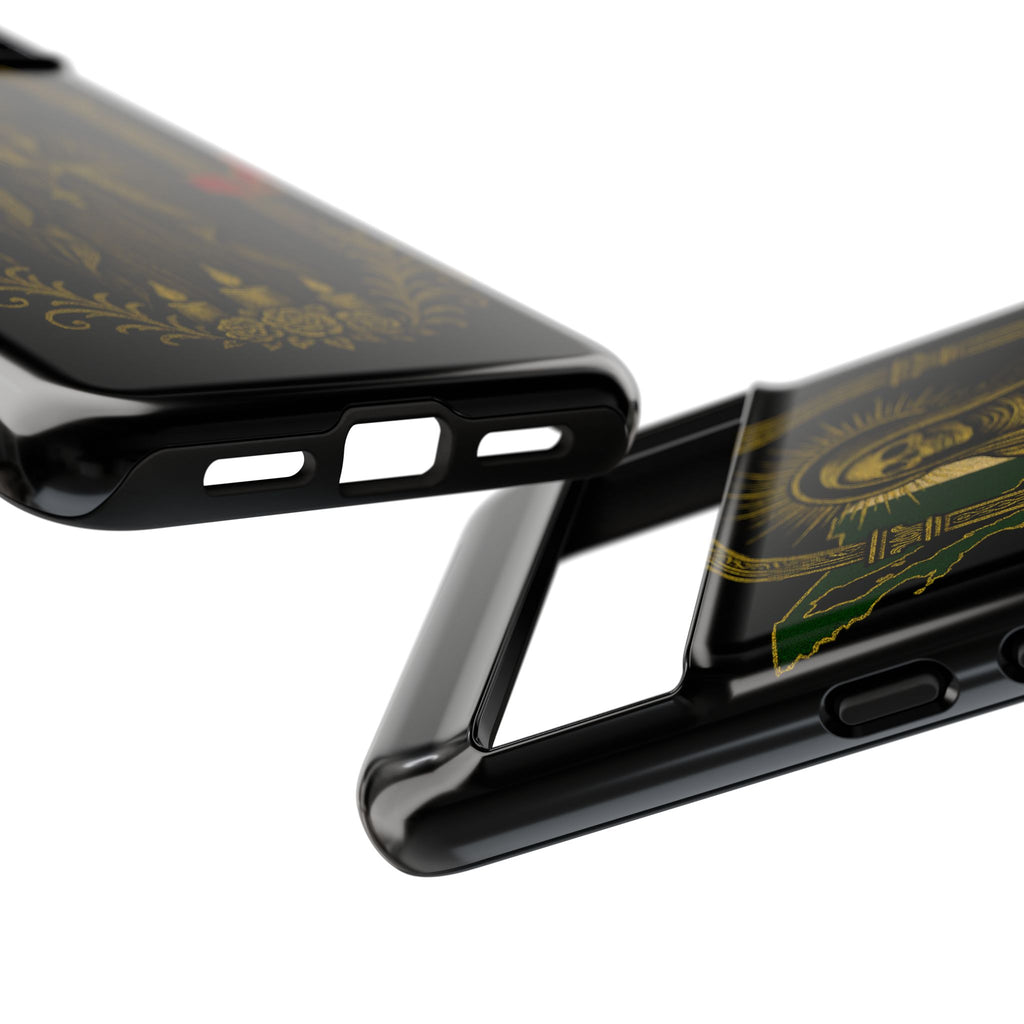 Santa Muerte Altar Protective Phone Case