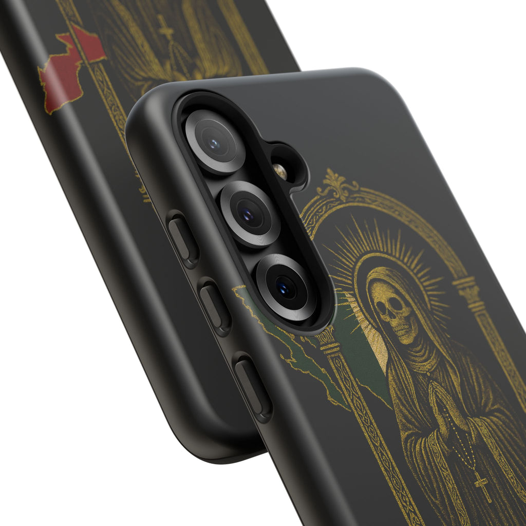 Santa Muerte Altar Protective Phone Case