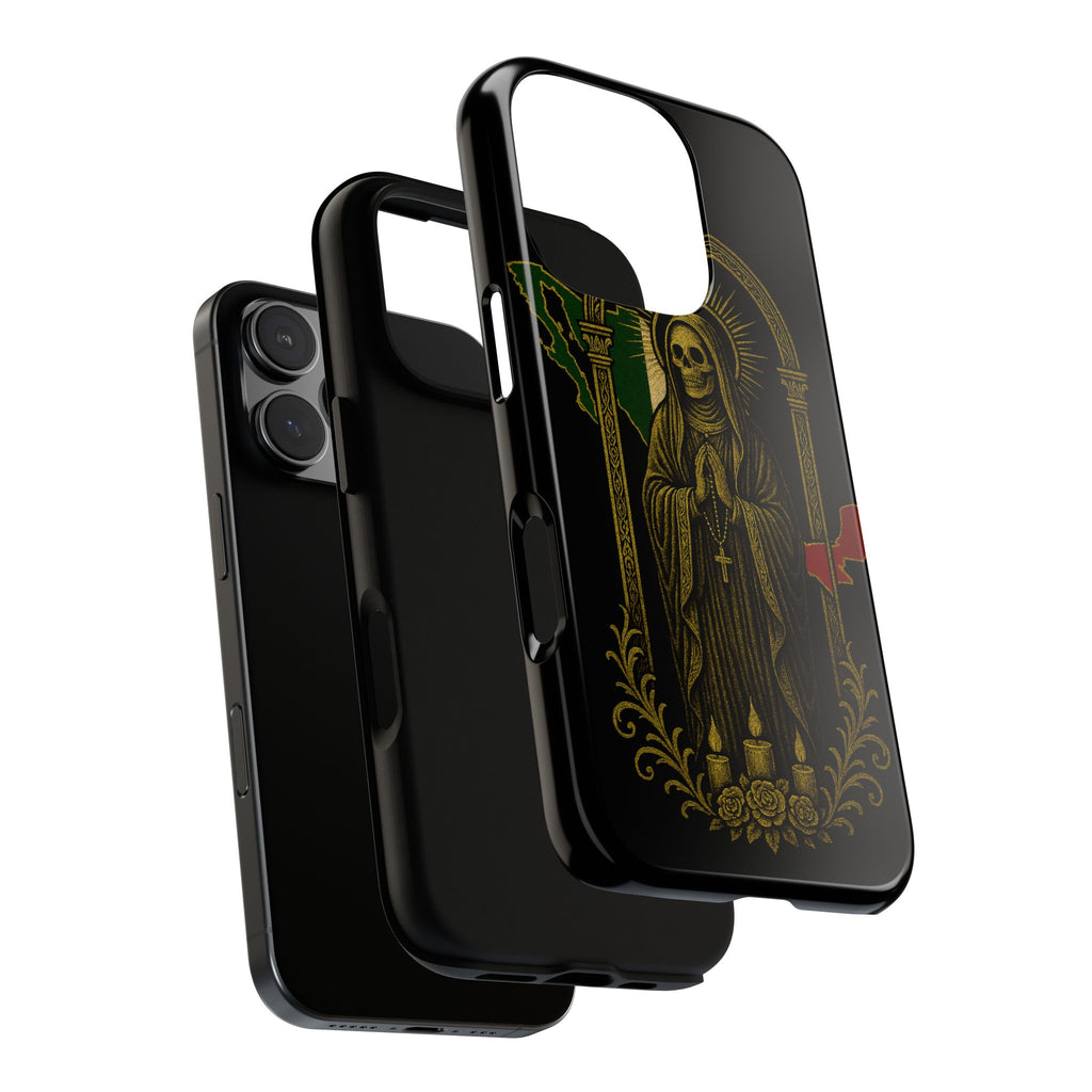 Santa Muerte Altar Protective Phone Case
