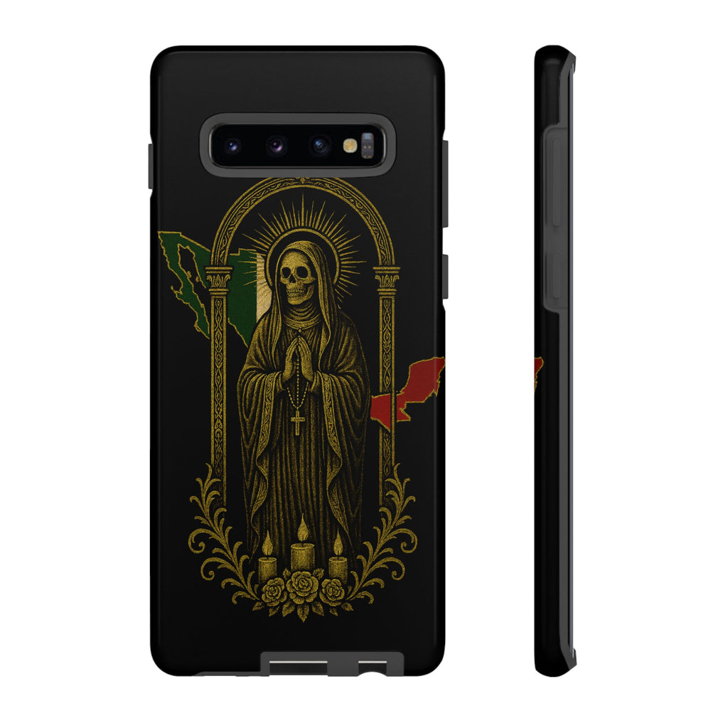 Santa Muerte Altar Protective Phone Case