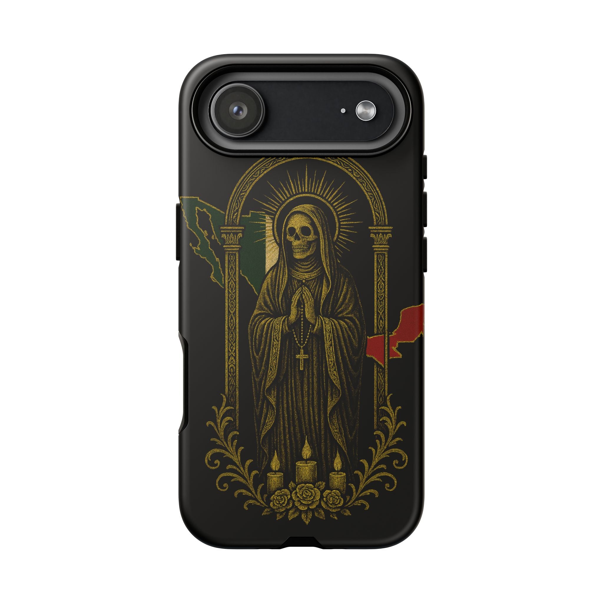 Santa Muerte Altar Protective Phone Case