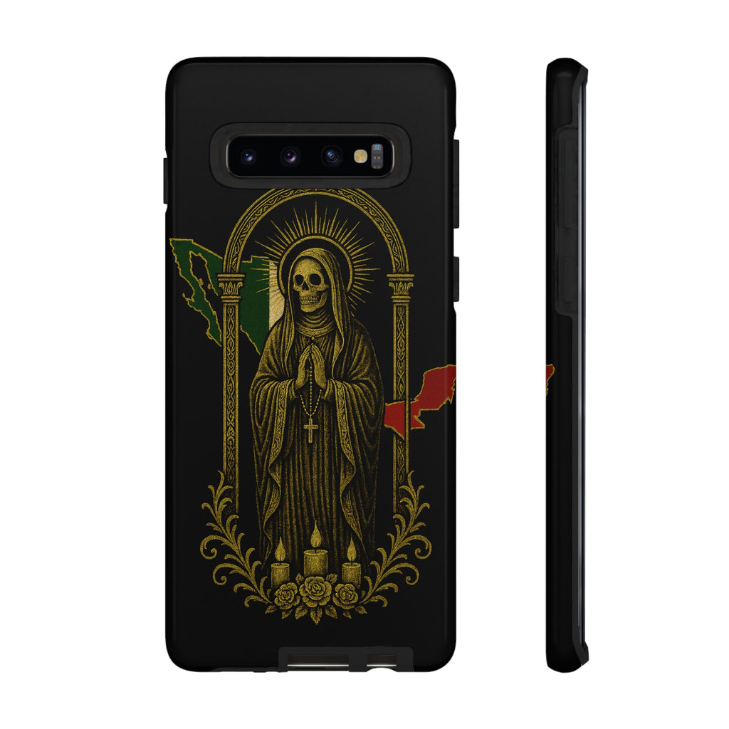 Santa Muerte Altar Protective Phone Case