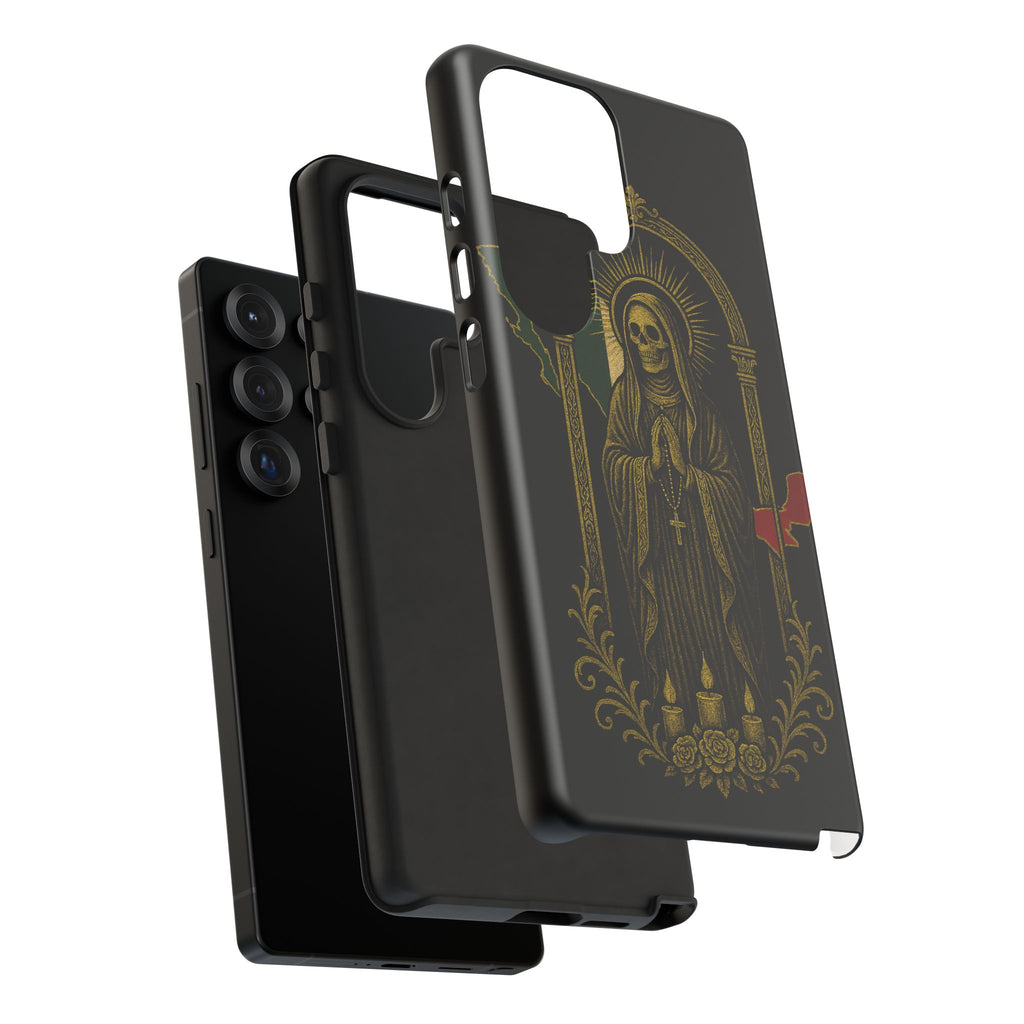 Santa Muerte Altar Protective Phone Case