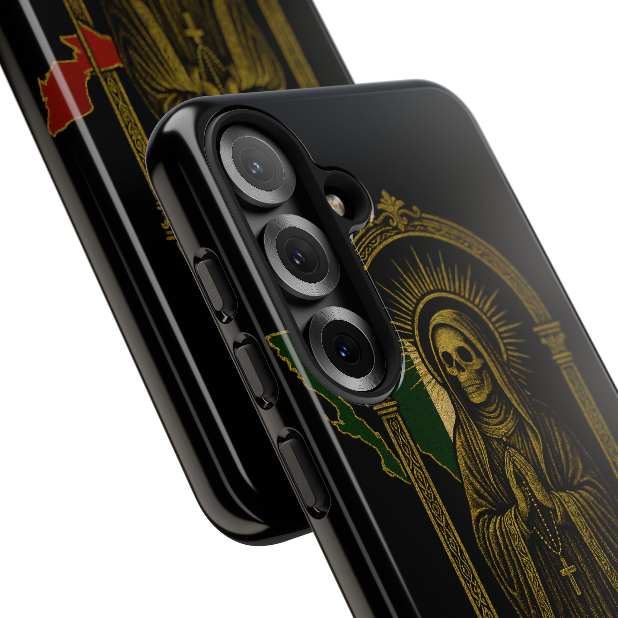 Santa Muerte Altar Protective Phone Case