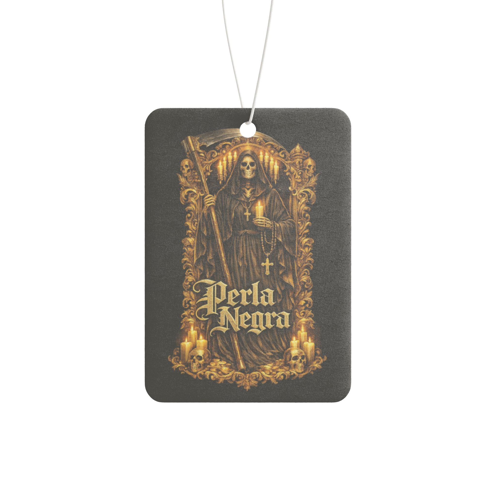 Santa muerte air freshener