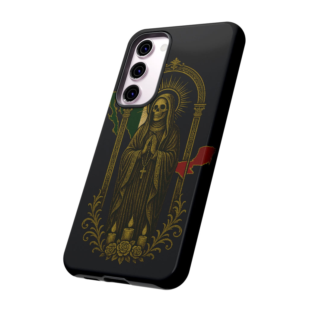 Santa Muerte Altar Protective Phone Case