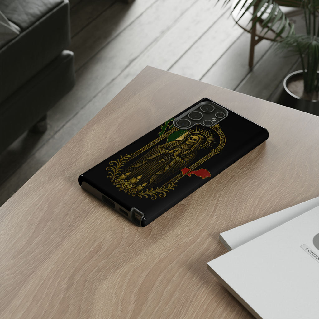 Santa Muerte Altar Protective Phone Case