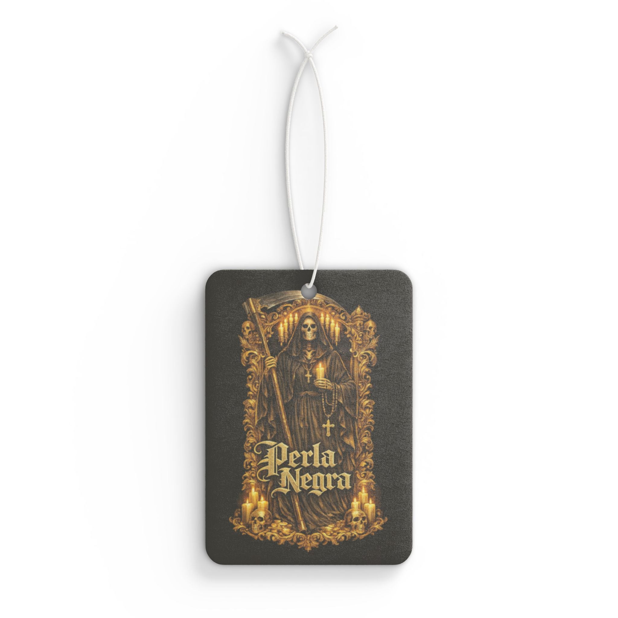 Santa muerte air freshener