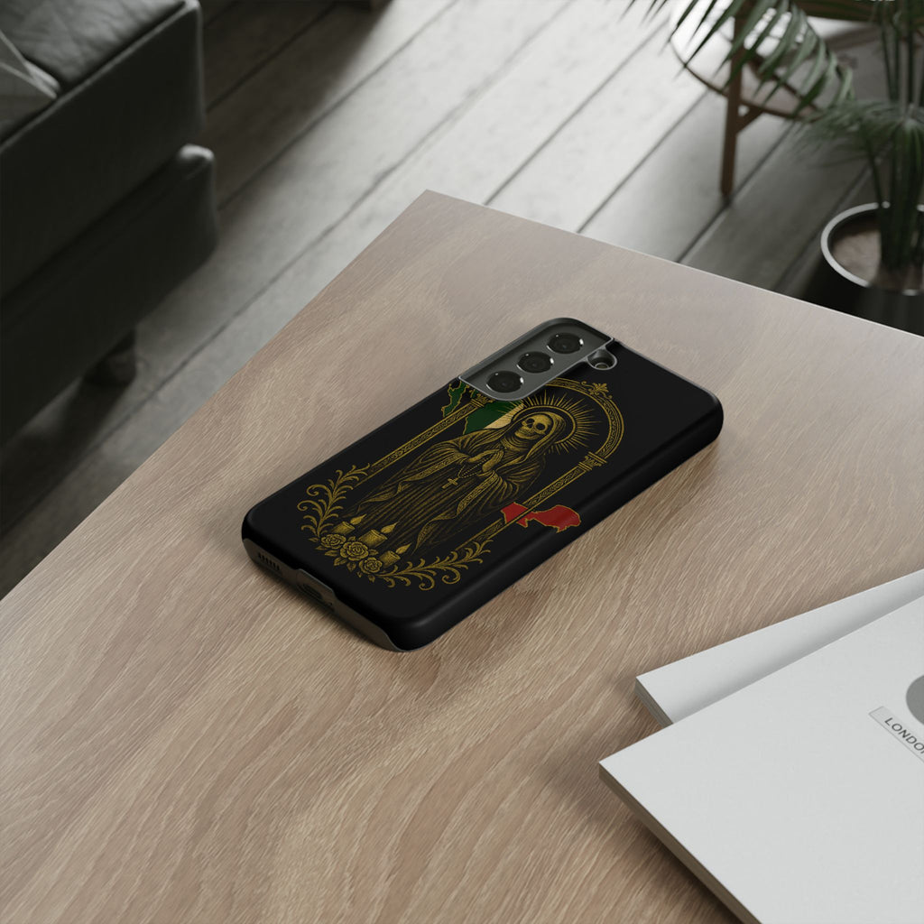 Santa Muerte Altar Protective Phone Case