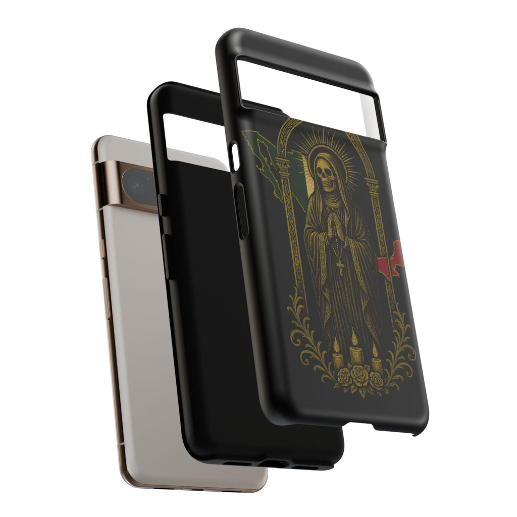 Santa Muerte Altar Protective Phone Case